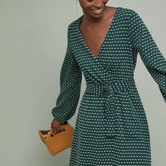 Maeve by Anthropologie Malta Belted Dress - Picture 1 of 7